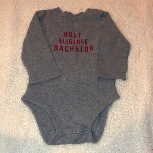 🐶🐶Carters 12mg gray onesie🐶🐶